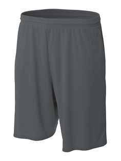 men's athletic shorts in dark grey