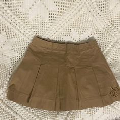 New, Never Worn, For The Size 6 It Runs Small Burberry Pleated Skirt, Burberry Mini Skirt, Business Skirts, Girl Skirts, Burberry Skirt, School Skirt, Business Skirt, Tan Skirt, Short Women Fashion