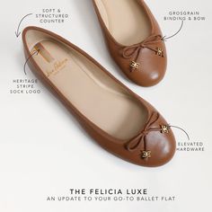 Sam Edelman Felicia Luxe Ballet Flat | Women's Flats and Loafers Sam Edelman Loafers, Ballet Flats Outfit, Flats Outfit, Contemporary Chic, Saddle Leather, Womens Ballet Flats, Modern Wardrobe, Women's Flats, Ballerina Flats