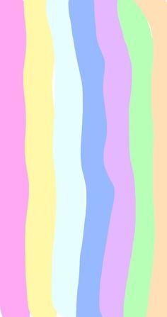 multicolored wavy lines on white background