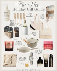 the holiday gift guide for her