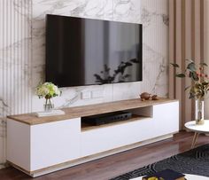 #ad Great shopping ideas for Wooden TV Stand with Cabinets, Furniture Tv Rack Design, Tv Stand Decor Living Room, Tv Stand Decor Ideas, Home Tv Stand, Tv Stand Designs, Tv Stand Decor, Tv Cabinet Design, Sideboards Living Room, Wooden Tv Stands