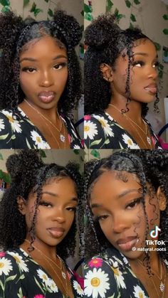 Curly Hair Quick Weave, Hair Quick Weave, Natural Braided Hairstyles, Bold Women, Estilo Kylie Jenner, Natural Hair Bun Styles, Buzz Cuts, Natural Hair Diy