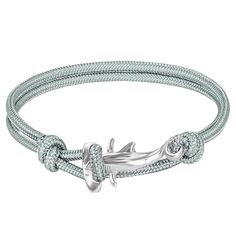 PRICES MAY VARY. Design: The bracelet features a charming little Hammerhead Sharks charm, making it both beautiful and unique for women and men. Material: Made from high-quality rope and alloy, this bracelet is healthy and durable. It is lead-free and nickel-free, ensuring it is not harmful to your skin and resistant to fading. Length: Adjustable to fit all wrist sizes by simply extending the rope. Various Occasions: Our Hammerhead Sharks Bracelet is popular with both women and men. Its special Whale Shark Bracelet, Tracking Bracelet, Hammerhead Sharks, Shark Jewelry, Save The Sharks, Work Parties, Summer Beach Jewelry, Shark Themed, Special Style