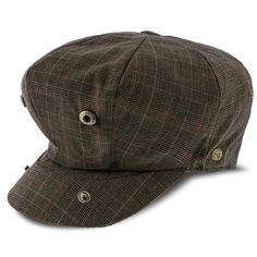 Walrus Hats Newsboy Dubliner - Walrus Hats Polyester 8 Panel Newsboy Cap Exude Confidence, The Pub, Irish Traditions, Brown Plaid, Panel Design, Plaid Pattern, Polyester Material, Color Palette