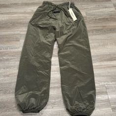 Essentials Fear Of God Ink Trackpants Sweatpants Nwt Msrp $130 Men’s Size: Xs Brand New Never Worn With Tags Accepting Offers Khaki Athleisure Pants For Streetwear, Sporty Khaki Pants For Fall, Sporty Straight Leg Khaki Pants, Sporty Khaki Full-length Pants, Sporty Khaki Pants, Sporty Full Length Khaki Pants, Sporty Khaki Trousers, Khaki Athleisure Bottoms For Streetwear, Sporty Khaki Tapered Leg Bottoms