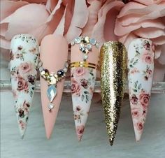 Nails Engagement, Easter Nail Ideas, Easter Nail, Spring Nail Designs, Pretty Nail Art Designs, Spring Nail, Bridal Nails