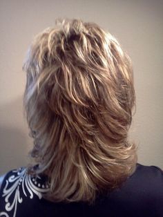 Blonde Layered Hair, Modern Shag Haircut, Medium Shag Haircuts, Haircuts For Medium Length Hair, Medium Layered Haircuts, Shag Hairstyles