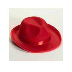 He's a smooth operator wearing this Red Felt Fedora Adult Costume. This stylish piece of headwear has a mid-size brim and features a matching band design to finish off the look. As a fun costume accessory that can be easily added to your ensemble, you can rock this classic look with confidence. Size: One Size.  Gender: unisex. Jenny Joseph, Red Fedora, Pink Hats, Red Hat Society, Holiday Attire, Halloween Costume Accessories, Felt Fedora, Smooth Operator, Band Design