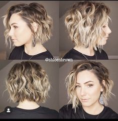 Modern Haircuts, Bangs Short, Pixie Hair, Layered Bob, Blonde Pixie