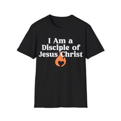 I Am a Disciple of Jesus Christ Unisex Softstyle T-Shirt, 2024 Youth Theme, LDS gift for men, women, youth, missionaries by LittleBitofHopeWY on Etsy Lds Gifts, Youth Theme, Gift For Men, Fort Worth, Twill Tape, Mens Gifts, Fort