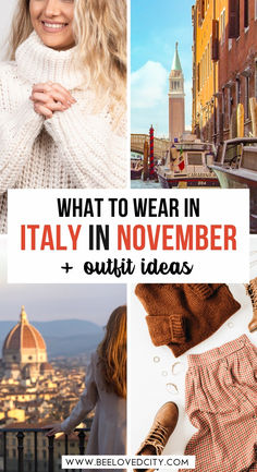 what to wear in italy in november and outfit ideas