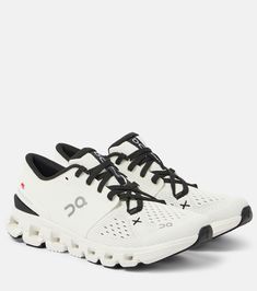 Cloud X 4 sneakers in white - On | Mytheresa Preppy Sneakers, Track Running Shoes, Cloud Shoes, Cute Couple Halloween Costumes, Preppy Shoes, Sneakers Looks, Popular Shoes, Shoe Inspo, Cute Nikes