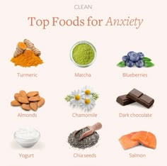 Feeling the stress creeping in? 😰 Your diet can make a difference! Check out these top foods to help calm your mind and boost your mood. What’s your go-to anxiety-busting snack? Share your tips below! ���👇 #anxietyrelief #mentalhealth #healthyfood #nutrition #wellness #selfcare #foodie #foodtherapy #stressless #calmdown #balance Mood Boosting Foods, Food For Health, Girly Tips, Wellness Selfcare, Food Health Benefits, Healthy Hormones, Fitness Challenges, Hormonal Balance, Easy Healthy Meal Prep