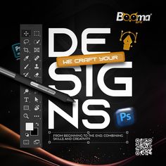 WE CRAFT YOUR DESIGNS Our Services Design Social Media, Tourism Social Media Post, Graphic Design Post Ideas, Laptop Social Media Post, Graphic Designer Banner, Creative Posters Ideas, Design Agency Ads, Ad Creative Design