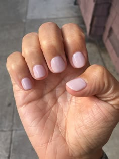 Extra Short Nails Gel, Very Very Short Acrylic Nails, Short Natural Nails With Gel Polish, Gel On Short Nails Natural, Very Short Shellac Nails, Short Nails Short Nail Bed, Very Short Gel Nails Simple, Super Short Gel Nails Natural, Short Sns Nails Designs