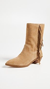 Rebecca Minkoff Shoes | SHOPBOP Urban Cowboy, Boots Beige, Womens Designer Boots, Low Heel Boots, Suede Fringe, Designer Boots, Fall Trends, Western Boots