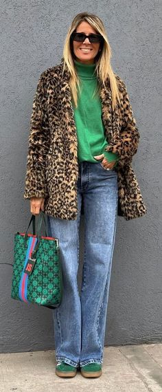 Leopard Style, Leopard Fashion, Winter Style, Fashion Ideas, Winter Fashion, Collage