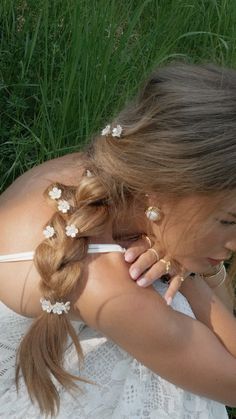 Flowers In Her Hair, The Grass, Her Hair, A Girl, Flowers, Hair, Instagram