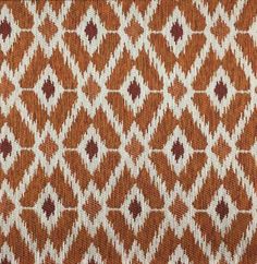 Pony Express - Diamond Pattern Upholstery Fabric - pony-express-pumpkin / Yard - Revolution Upholstery Fabric Fabric Texture Pattern, Designer Upholstery Fabric, Pony Express, Ikat Pattern, Ikat Fabric, Fabric Stores Online, Fabric Texture, Fabric Swatches, Fabric Store