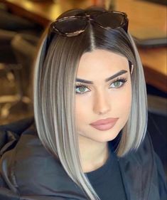 Tuns Bob Lung, Ashy Blonde Hair, Membentuk Alis, Ash Blonde Hair Colour, Fall Hair Color For Brunettes, Ash Blonde Hair, Blonde Hair Shades, Summer Hair Color For Brunettes, Hairstyle Gallery