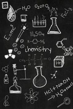 a blackboard with some writing on it that says,'the science lab is here to