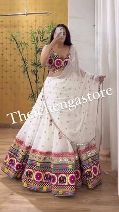 Contact us for any queries about product or shop and real images. *👗Lehengha details* *Fabric*   : Foux gorgette  *Work*.    : Sequnce with Chainstich work with *Real mirror* *Size*      : Up to 44 *Inner*.    : Micro *Lehengha Type* : Semi-Stitch *cancan with canvas*❤️️🔥 👘*Choli* *Fabric*   : Foux Gorgette *inner*.    : micro *Work*    :  Sequnce with chinestich work with *kodi lace broder* *Size*      : Upto 44  Unstich  *Dupata* *Fabric*    : Foux gorgtte  *Work*     :  Sequnce with foursi Lehenga Choli For Wedding, Choli For Wedding, Ethiopian Clothing, Lehenga Choli For Women, Choli For Women, Party Wear Lehenga Choli, Real Images, Color Embroidery, Designer Lehenga