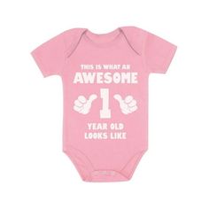 Commemorate your baby boy's first trip around the sun with our adorable First Birthday Outfit. This cute bodysuit, adorned with a playful "One" design, makes for the perfect gift to celebrate this special milestone. It's not only a fun outfit for his big day but also a wonderful keepsake for years to come. Made with high-quality materials, it's designed to keep your baby comfortable throughout all the birthday celebrations. Easy to clean and durable, it stands up to all the wear and tear a one-y Gifts For Baby Boy, Birthday Bodysuit, First Birthday Outfit, 1st Birthday Gifts, First Birthday Outfits, One Year Old, Birthday Celebrations, Birthday Outfit, Gifts For Boys