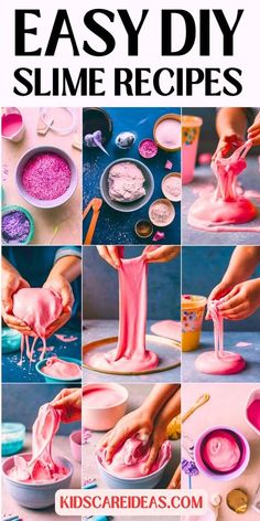 how to make slime slime recipe for kids