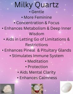 Milky Quartz Crystal Meaning, Am I A Witch, Crystal Grimoire, Quartz Crystal Meaning, Crystals And Meanings, Chakra Health