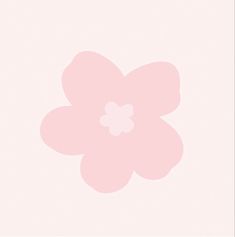 a pink flower on a white background