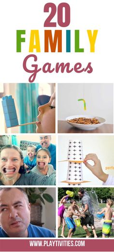 the top 20 family games to play with your kids and toddlers in their 20s's