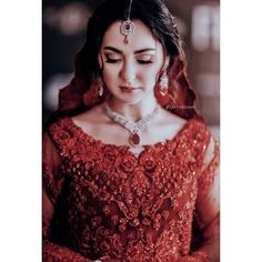 Red Lengha, Pakistani Bridal Makeup, Hijab Wedding Dresses, Pakistani Dresses Casual, Beautiful Pakistani Dresses, Modest Dresses Casual