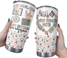 PRICES MAY VARY. 【PERFECT SLP APPRECIATION GIFT】: Celebrate your favorite Speech Language Pathologist with this stylish 20oz SLP Tumbler, the ideal gift for SLP appreciation, graduations, or Christmas. A must-have for speech therapy professionals and teachers, showcasing gratitude and support for their invaluable work. 【DURABLE & VERSATILE】: Crafted for the busy Speech Therapist, our durable speech therapy cup ensures hot coffee stays warm and cold beverages stay cool. Perfect for use at home, i Slp Gifts, Cricut Tumbler, Speech Therapist Gift, Speech Pathologist, Therapy Gift, Speech Language Pathologist, Therapist Gifts, Speech Therapist, Speech Pathology