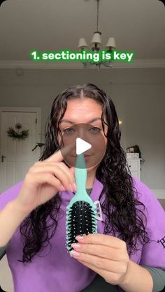 Sophie Marie on Instagram: "Curly hair tips I wish I knew sooner! 🤯

🔑key information I wish I knew when I started my curly hair journey! 

✨all of these tips ensure I have a defined, voluminous frizz free washday that actually lasts! 🗓️

Products here are (ad-gifted as a part of previous collabs with brands) I only share products I genuinely love and use often! 

@tootilab all weather styling gel! One of my favourite gels for juicy curls use (SOPHIE15) if you’d like some 💷 off, this is an affiliate-ad code.

@bouncecurl define brush, this is amazing for definition and curl separation! 

💌send to a curlfriend who could do with these tips!" How To Get Frizz Free Curls, Curly Hair Barrette Styles, Bounce Curl Define Brush, Brush Coiling Curly Hair, Brush Styling Curly Hair, Curl Brush, Curly Hair Journey, Curl Care