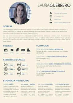 a professional resume template with blue accents and an image of a woman's face