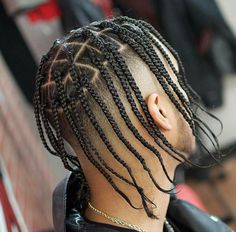 Braids With Shaved Sides Men, Braids For Guys, Men Braids