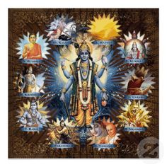 the seven avatars of hindu deities