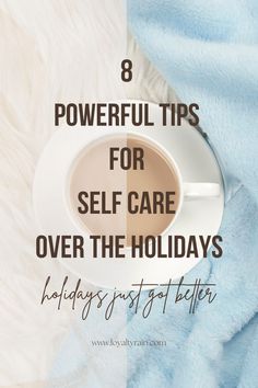 Do you feel stressed or overwhelmed over the holidays? Then you need to take care of yourself intentionally and my post has that.It has 8 tips for self care over the holidays these self care ideas will make the holidays less stressful and eliminate overwhelm or make it easily to deal with. Check holidays self care tips by clicking this pin Tips For Self Care, Ambitious Women, Busy People, Self Care Ideas, Healthy Alternatives, Do You Feel, Nonfiction Books, What You Can Do, Content Creators