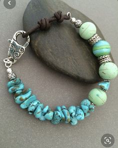 Turquoise Bracelets, Trending Items, Green Bracelet, Love Jewelry, Bracelet Blue, Homemade Jewelry, Turquoise Green, Top Trending, I Love Jewelry