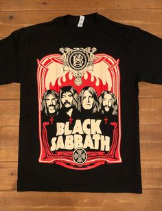 Black Sabbath Shirt, Black Sabbath T Shirt, Pantera Band, Heavy Metal Shirt, Clothing Wishlist, Metal Shirts, Vinyl Shirts, Heavy Metal Bands, Ear Candy