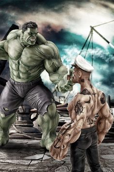 Hulk Tattoo, Bd Comics, Arte Fantasy, 판타지 아트