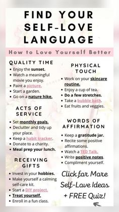 Self Love Language, Daglig Motivation, Vie Motivation, Love Language, Positive Notes, Self Care Activities, Root Chakra, Yoga Flow