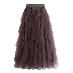 Style: Mesh Tiered Fluffy Long Tulle SkirtsItem Type: fluffy tulle skirt, long tulle skirt, long tutu skirt, a line long skirt, layered tulle skirt, layered tulle skirtLength: Mid-CalfFit Type: LooseSilhouette: PleatedWaistline: Empire Elasticity: Slight Pattern Type: SolidDetail: Layered Fabric Type: Mesh One SizeWaist: 23.62-37.80in / 60-96 cm Length: 33.46in / 85cm Tulle Maxi Skirt For Party, Tiered Maxi Skirt For Fall Party, Tulle Maxi Skirt With Ruffles, Long Tulle Skirt Dress For Fall, Full Tulle Maxi Skirt With Ruffles, Full Maxi Skirt With Ruffled Tulle, Tiered Tulle Maxi Skirt With Lining, Tulle Flared Maxi Skirt For Party, Party Tulle Maxi Skirt With Ruffles