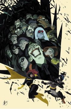 an image of batman and other characters from the animated movie