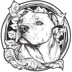 Discover Pitbull Coloring Pages Coloring Pages for Any Group Neo Pets, Pitbull Drawing, Hippie Drawing, Cool Tattoo Drawings, Pitbull Art, Leather Tooling Patterns, Tooling Patterns, Motor Development, French Bulldog Dog