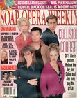 the front cover of soap opera weekly magazine, featuring an image of two women and one man