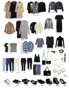 Guarda-Roupa Cápsula É Opção Ideal Para se Vestir Melhor - Barbara Duarte Minimal Stil, Minimalist Moda, Minimal Wardrobe, Capsule Wardrobe Outfits, Mum Fashion