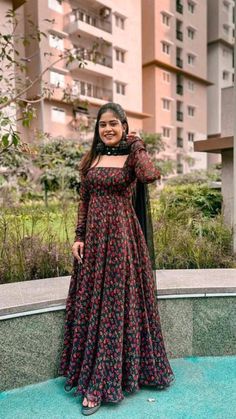 Frock Suit, Suit Kurti, Ethenic Wear, Frock Models, Long Anarkali