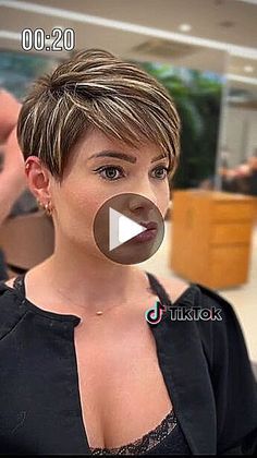 Hair Cuts Short For Women, Short Hair Ideas For Round Faces Plus Size Pixie Haircuts, New Short Hairstyles For 2024, Kratke Frizure Za Gustu Kosu, Women S Haircut Short, Undercut Bob Thick Hair, How To Style Pixie Hair, Very Short Hair Color Ideas, Back Of Short Haircuts